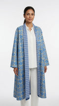 Lady Blue Bisht